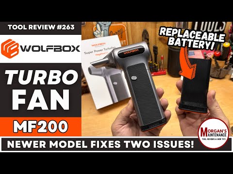 WOLFBOX MF200 Turbo Fan | Better than the Original in a Few Ways