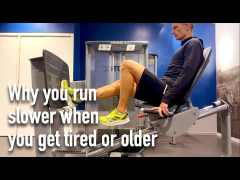 Why you run slower when you get tired or older (and what you can do about it)