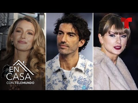 Blake Lively y Taylor Swift insultaron a Justin Baldoni en mensajes | En Casa Con Telemundo