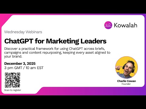 ChatGPT for Marketing Leaders