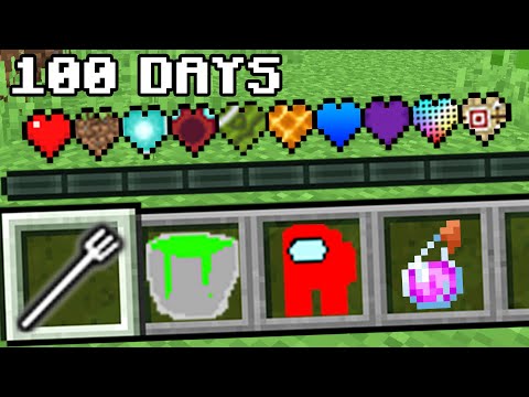 I made a minecraft mod EVERY DAY for 100 DAYS