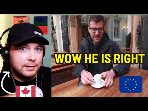 Canadian Reacts to USA vs EUROPE CULTURE SHOCKS!