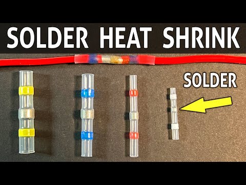 Quick How To Use Solder Heat Shrink - Solder Seal Connectors