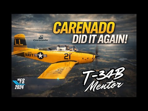 Carenado T-34B Mentor | First Impressions + Honest Flight Review