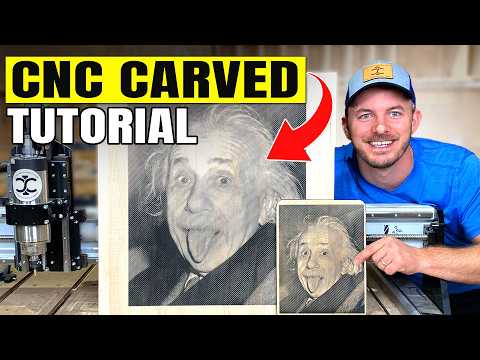 Carving a Photo with a CNC Router