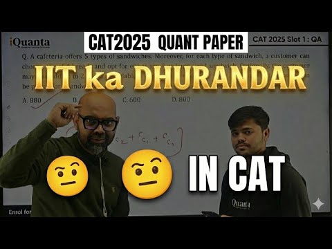 IIT Kanpur AIR 368 Attempting CAT Exam 2025 Paper Be Like: ‘Yeh kya tha?!’ 😂