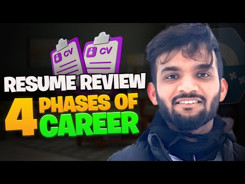 Resume Review | 4 Phases of Career | MNCs and Startups Oriented