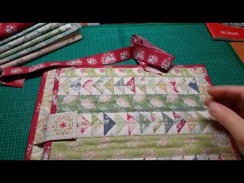 37. МК по пошиву текстильной папки с мини-блоками "Летящие гуси" / СП "Операция  Утилизация"