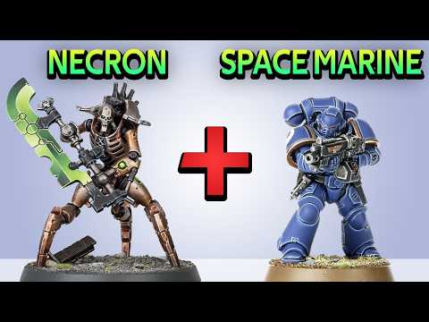 Space Marine Necrons! Angels from Obscure 40k Lore
