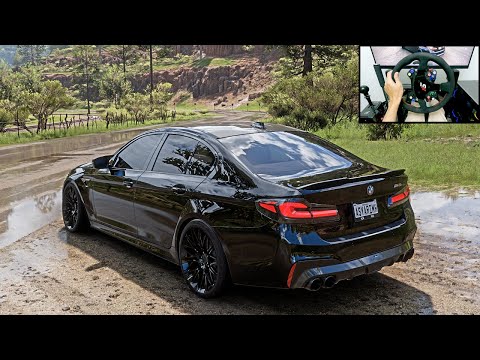 BMW M5 CS 760HP - Forza Horizon 5 | Simagic Alpha Ultimate Gameplay