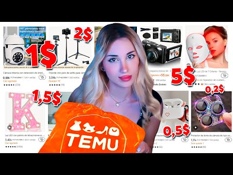 HICE UN PEDIDO EN TEMU para que tú no tengas que hacerlo 😱 ¿ESTAFA o MERECE LA PENA?