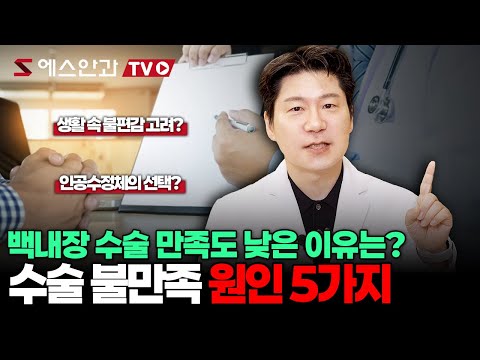 백내장 수술 불만족은 왜 생길까? 모르면 99% 후회할 '수술 전 물어야 할 5가지'