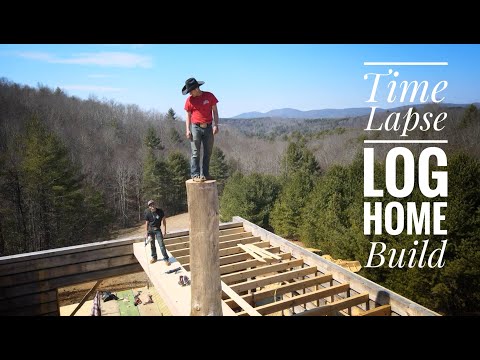 Building Our Dream Log Home | From Foundation to Finish