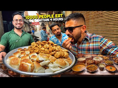 OG Indian Street Food Amritsari Thali | Patiala Shahi Kachori, Desi Jatt Thali, Makhani Malai Paneer