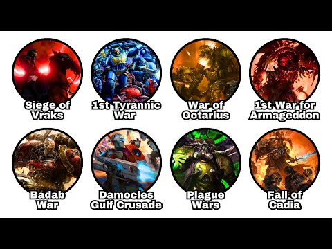 The Most BRUTAL Wars in Warhammer 40k Explained in 12 Minutes