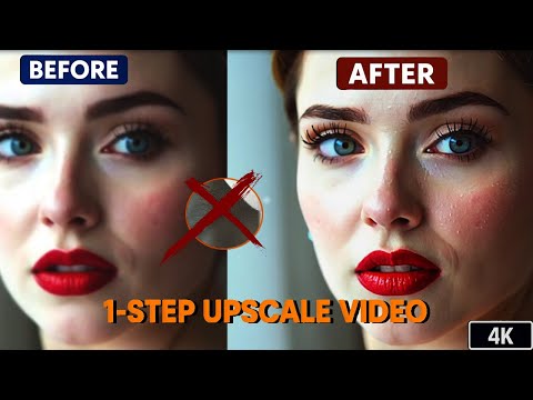 FlashVSR in ComfyUI: 1-Step to Upscale Video to 4K and Fix Ghost Reflections