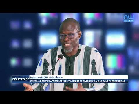 Sénégal: Diomaye Faye déplore les "facteurs de divisions" dans le camp présidentielle