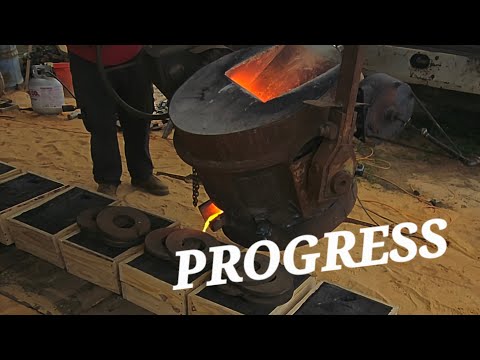 TILT FURNACE PROGRESS