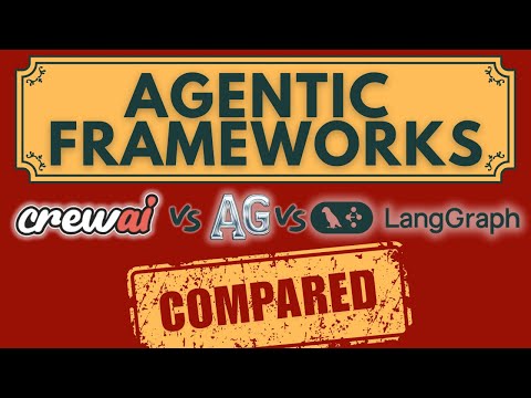 Which Agentic AI Framework to Pick? LangGraph vs. CrewAI vs. AutoGen
