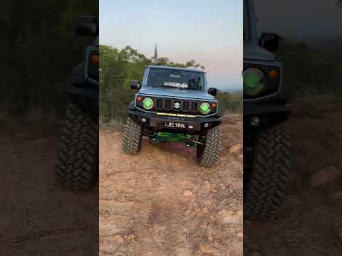 Sunset rides with JELYROL 🔥🏴‍☠️ #turbojimny #jimnyoffroad #jb74jimny #offroad
