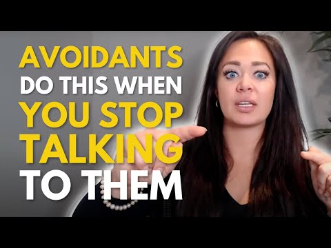 The Avoidant Does THIS When You Stop Talking to Them