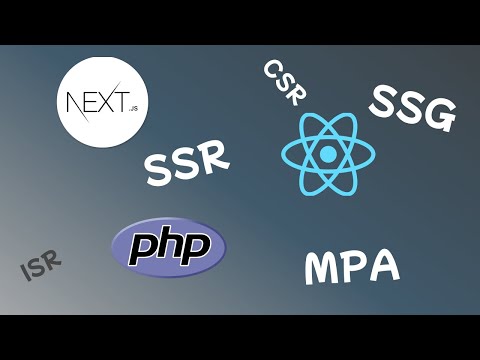 ما الفرق بين MPA, CSR, SSG, SSR, ISR? توضيح شامل بالعربي