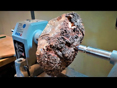 Woodturning - A Beautiful Burl