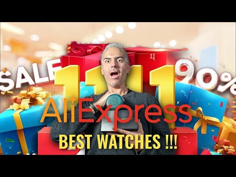 8 Cool Watches You Can Grab CHEAP on AliExpress! 11.11 SALE is Just Around the Corner!!