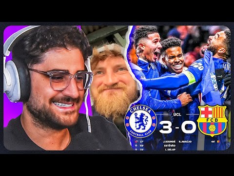 ANTON IM FULL BRUCH!😂 Chelsea vs Barcelona - StadionvloG🏟️