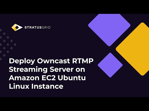 Deploy Owncast RTMP Streaming Server on Amazon EC2 Ubuntu Linux Instance