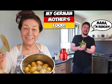 Eating like my German Mother for a Day!  (Frühstück, Mittagessen, Eiskaffee, Abendessen)