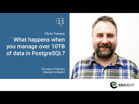 PostgreSQL at 10 TB and beyond