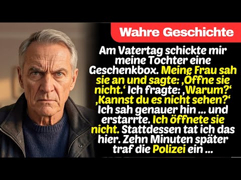 Meine Tochter hat mir zum Vatertag ein Paket geschickt. Meine Frau sagte: „Nicht öffnen!“