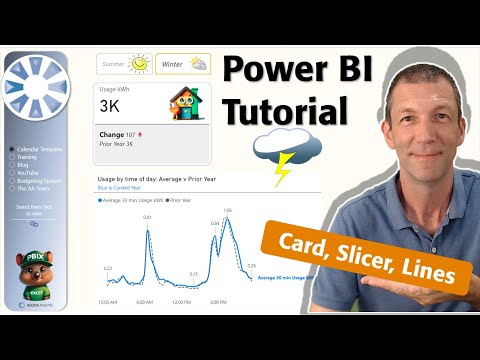 The Amazing New Slicer and Card visual in Power BI (Tutorial)