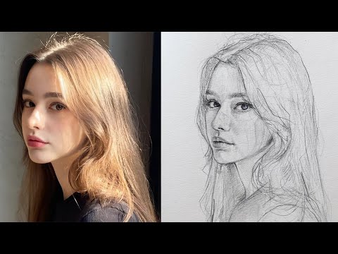 Effortlessly Draw a Gorgeous Girl: Beginner's Guide to the Loomis Method 🌟