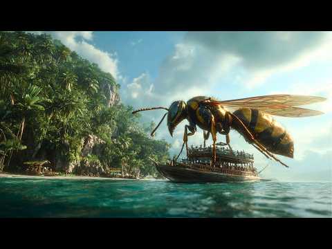 Giant Wasps Attack a Jungle Team! | Adventure movie | Action film | Full movies