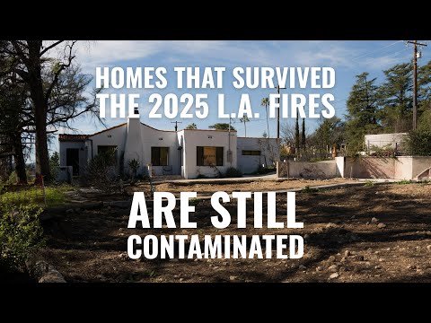 Homes That Survived the 2025 L.A. Fires Are Still Contaminated