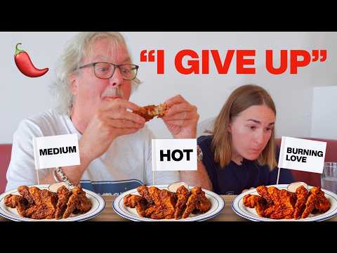 James May tries the 'hottest wings in America'