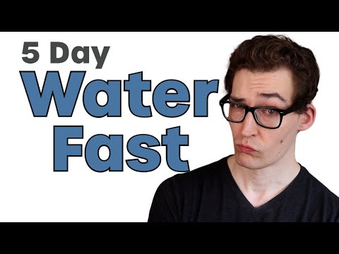 All the Health Effects of a 5 Day Water Fast. [Study 55 - Detailed Analysis]
