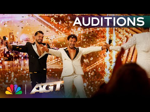 Messoudi Brothers Receives A Golden Buzzer From Mel B! | AGT 2025