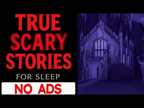 NO ADS π TRUE Scary Stories for Sleep (3 Hours) | Gentle Rain Sounds | Black Screen | Vol 11