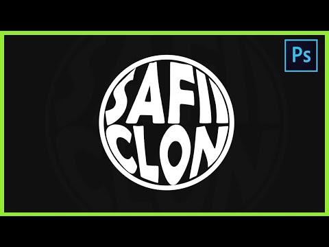 [Text Effect] How to Wrap Text into a Shape - Photoshop Tutorial