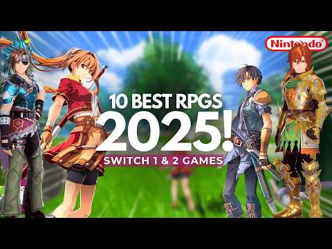 10 BEST RPGS that released on Switch and Switch 2 in 2025 | 12 Days Of SwitchUp 2025 Day 3!