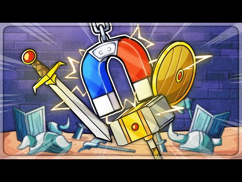 I Used A MAGNET Claw Machine To DESTROY Everything in Dungeon Clawler