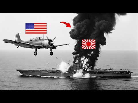 Japanese Couldn't Hit This "Slow" Bomber — The Pilot Shot Down 3 Zeros and Sank Their Carrier
