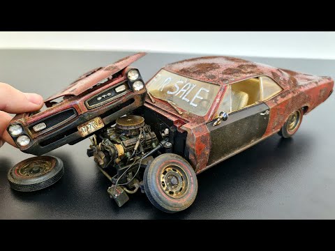 Restoration Pontiac GTO 1966 - Abandoned Model Car