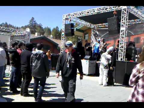 Trans Am Snowboarding Mag free style jam warm upr