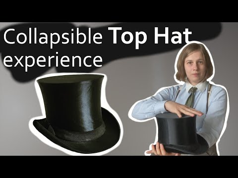 How does collapsible top hat work? [Jak działa szapoklak?]