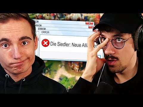 Wir VERSUCHEN den Siedler 8 MULTIPLAYER zu spielen