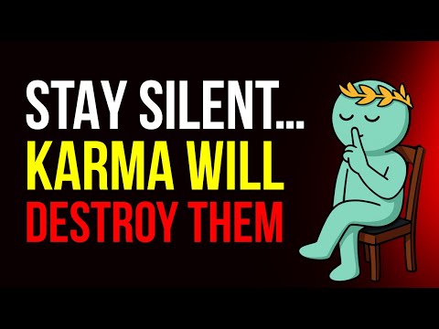 STAY SILENT AND LET KARMA DESTROY THEM | Stoicism